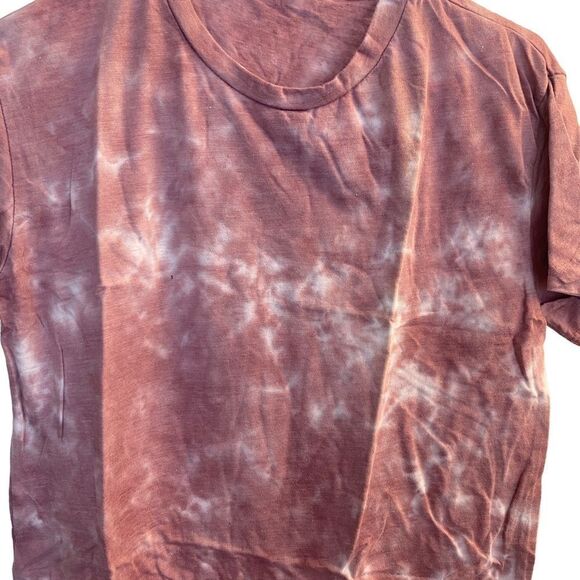 Lulus Vintage Very Berry Tie Dye Short Sleeve T-Shirt Sz XS - Picture 2 of 7